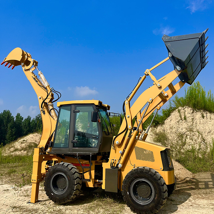Backhoe excavator, loader, tractor, new mini backhoe loader, 4×4 wheel backhoe loader