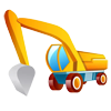 wheeled excavator